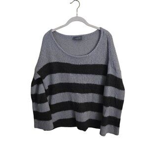 Wooden Ships Caroline Scoop Neck Pullover Sweater Mohair Wool Blend Size M/L